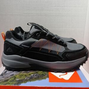 Ozark Trail Men's Hiking Shoes‎ Size 9 Low Hiker Black Rugged